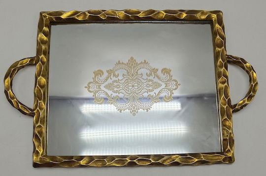 Karvounis BLY17812-T-G Plastic Decorative Tray