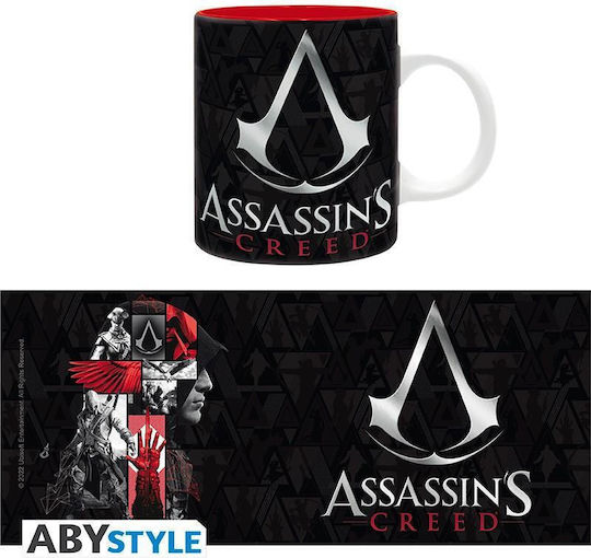 Abysse Assassin's Creed Crest Κούπα Κεραμική Μαύρη 320ml Abysse Assassin's Creed Crest Κούπα Κεραμική Μαύρη 320ml