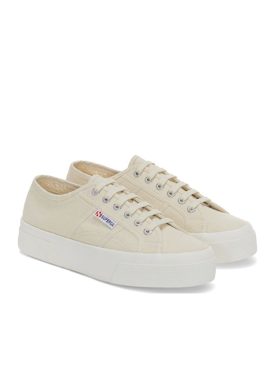 2740 Flatforms Sneakers Beige