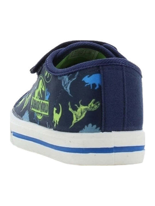Jurassic World Kids Sneakers with Scratch Blue