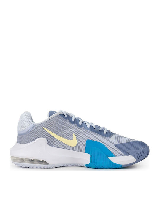 Air Max Impact 4 Χαμηλά Μπασκετικά Παπούτσια Γκρι