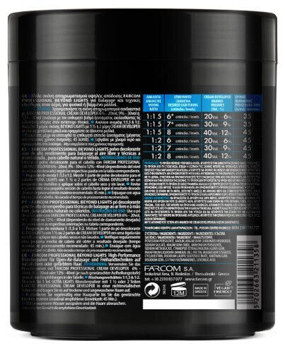 Farcom Professional Beyond Lights Pulver Aufheller bis zu 8 Töne 500gr