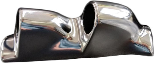 Simoni Racing Βάση Οργάνων Αυτοκινήτου Διπλή 52mm για τοποθέτηση στην Κολώνα