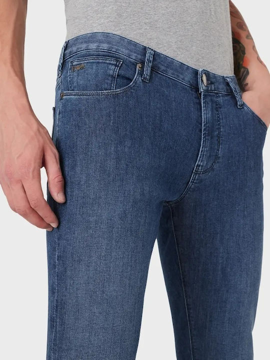 Men's Jeans Pants with Slim Fit Blue