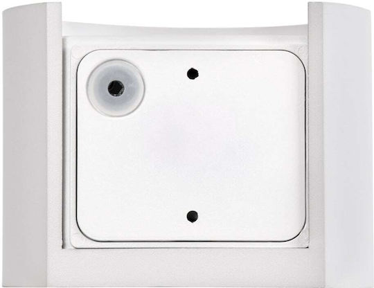 GloboStar Axis-R Wall-Mounted Outdoor Lighting Ceiling Lamp IP65 10W with Cool White Light Double Beam 10x10x10cm