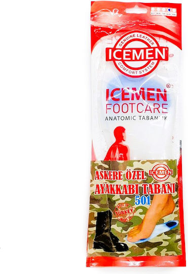 Icemen Ανατομικοί Πάτοι Παπουτσιών από Σιλικόνη 501 2τμχ