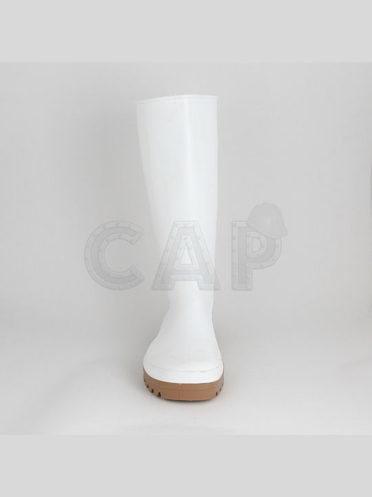 Stenso BS Food Non-Slip Work Wellies Knee White