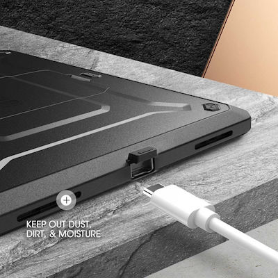 Supcase Unicorn Beetle Pro Задна корица Пластмаса Устойчива Черно (iPad 2022 10.9'' - iPad 2022 10.9 инча)