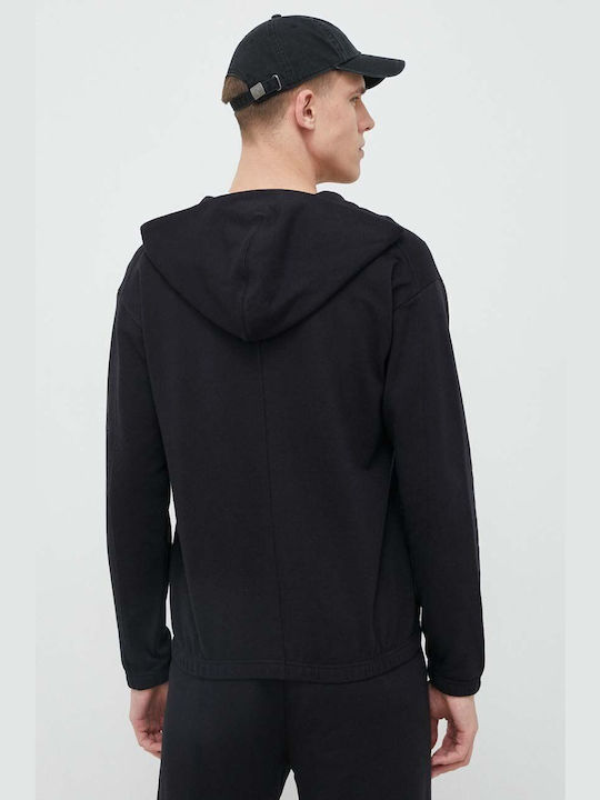 Calvin Klein Herren Sweatshirt mit Kapuze Schwarz