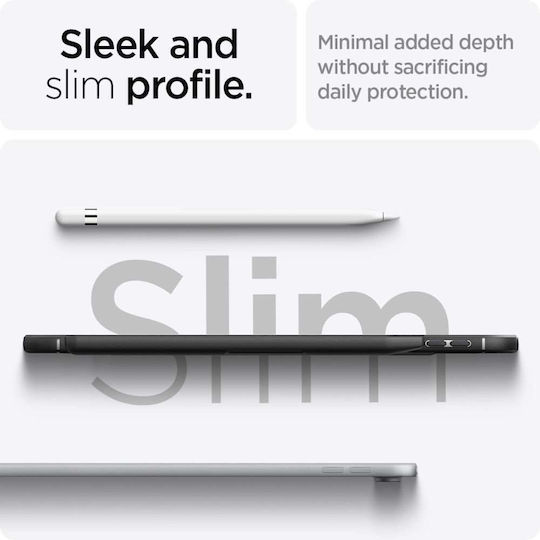 Spigen Rugged Armor Back Cover Ανθεκτική Μαύρη (iPad 2022 10.9'')