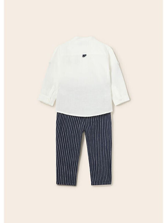 Mayoral Kids Set with Pants Summer 2pcs Navy Blue