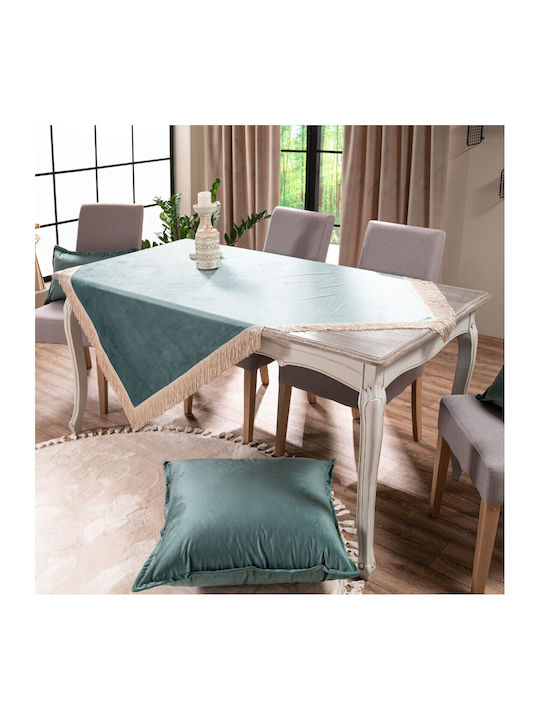 Teoran Velvet με Κρόσι Polyester Checkered Tablecloth 15 140x140cm