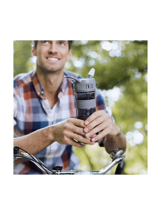 Boddels EEN Plastic Water Bottle 600ml Gray