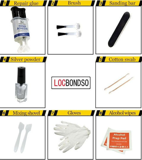 Kit Επιδιόρθωσης για Ζάντες Αυτοκινήτου 13τμχ