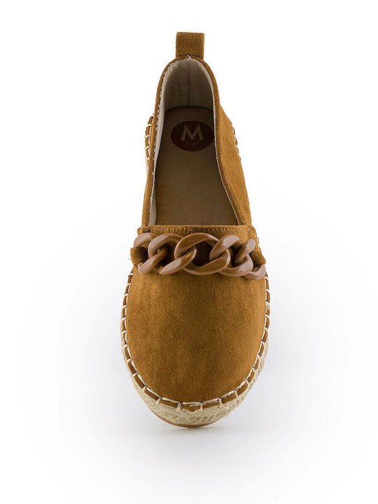 Women's Suede Espadrilles Tabac Brown