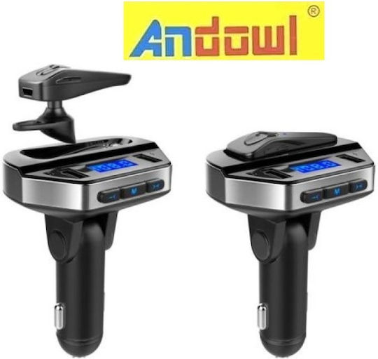 Andowl Bluetooth Αυτοκινήτου V6 για το Ηχοσύστημα (με USB θύρα Φόρτισης)