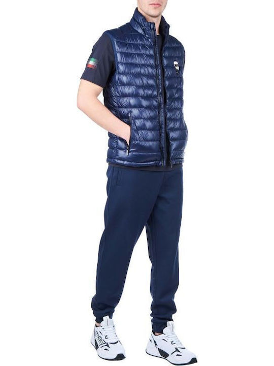 Безръкавно Puffer Мъжко Яке Синьо