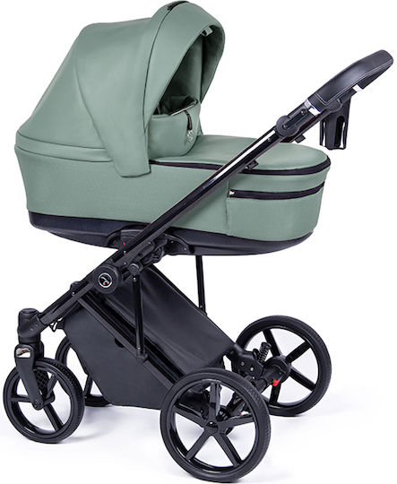 Coletto Fado Eco Adjustable 3 in 1 Baby Stroller Suitable for Newborn Green 11.7kg