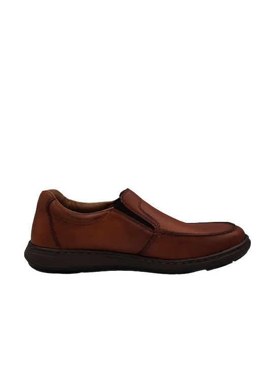 Rieker Leder Herren Freizeitschuhe Anatomisch Tabac Braun