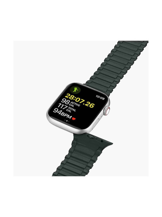 Dux Ducis Strap (Armor Version) Каишка Силикон Зелен (Apple Watch 38/40/41/42mm)