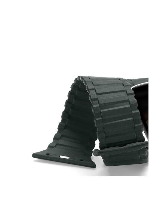 Dux Ducis Strap (Armor Version) Λουράκι Σιλικόνης Πράσινο (Apple Watch 42/44/45mm)