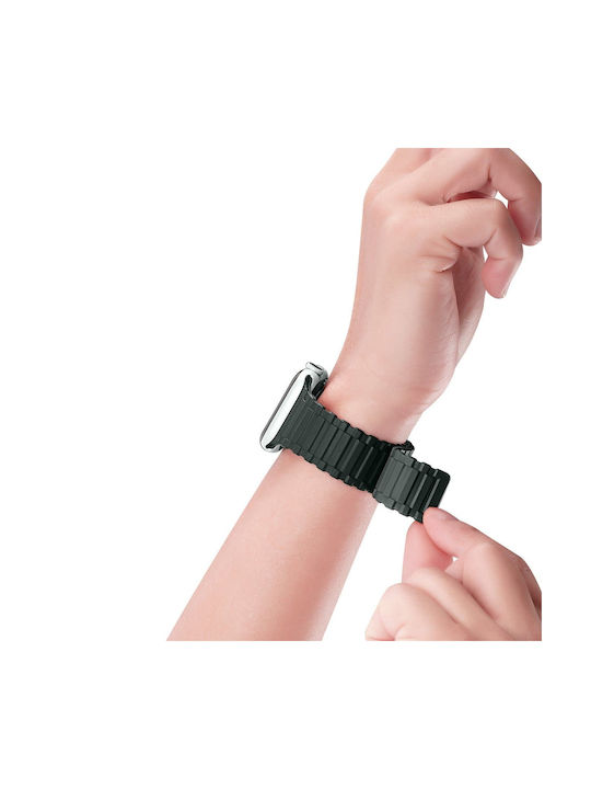 Dux Ducis Strap (Armor Version) Λουράκι Σιλικόνης Πράσινο (Apple Watch 42/44/45mm)