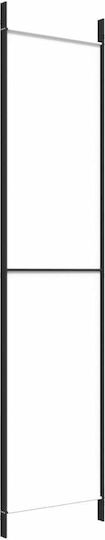 vidaXL Decorativ Paravan Tesatura cu 3 Panouri White 150x220cm