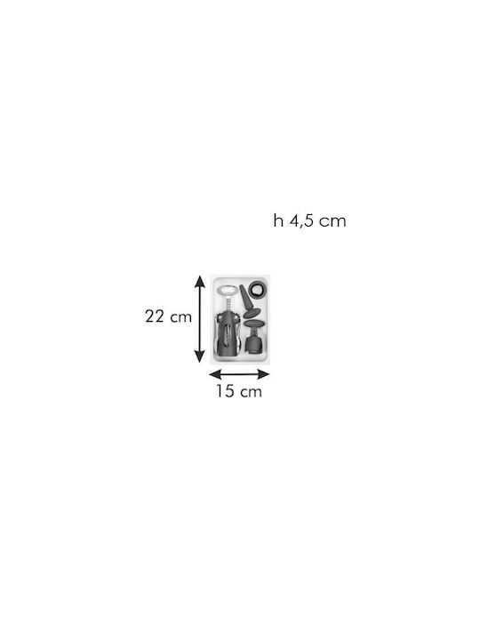 Tescoma Einzeltasche Flexispace Kunststoff 22,2x14,8 cm Beige