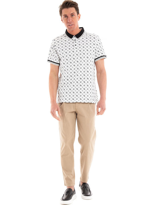 Pantaloni Chino Elastic Bej