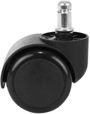 Malatec Caster for Office Chair Plastic 5 Pieces Black