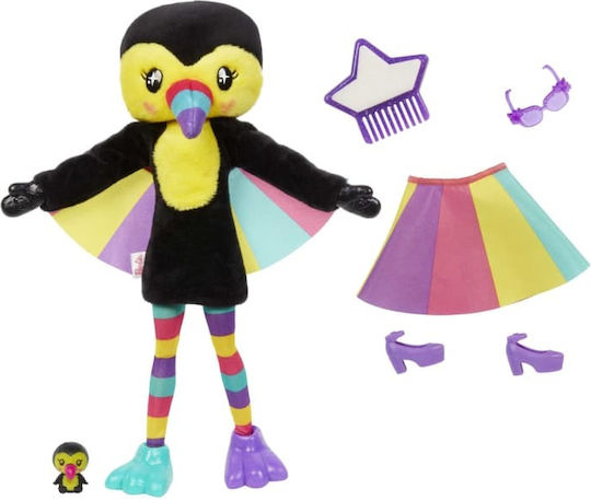 Barbie Toucan Doll Cutie Reveal for 3+ years+ Years 30.3cm