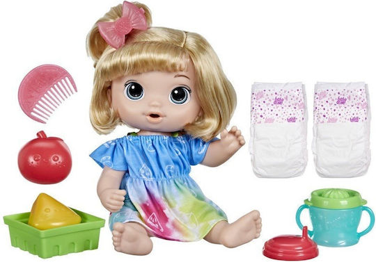 Hasbro Baby Alive Σετ με Μωρό Κούκλα Fruity Sips για 3+ Ετών 30 εκ.