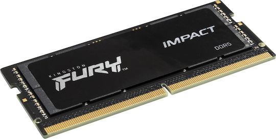 Kingston Fury Impact DDR5 με Module 1x16GB και Ταχύτητα 5600 για Laptop