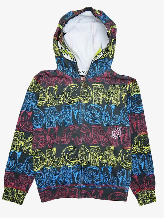 Детски Суичър Жилетка с Качулка Многоцветен Highwear