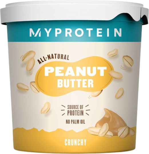 Myprotein Erdnussbutter Knusprig All-Natural Peanut Butter Crunchy 1000gr