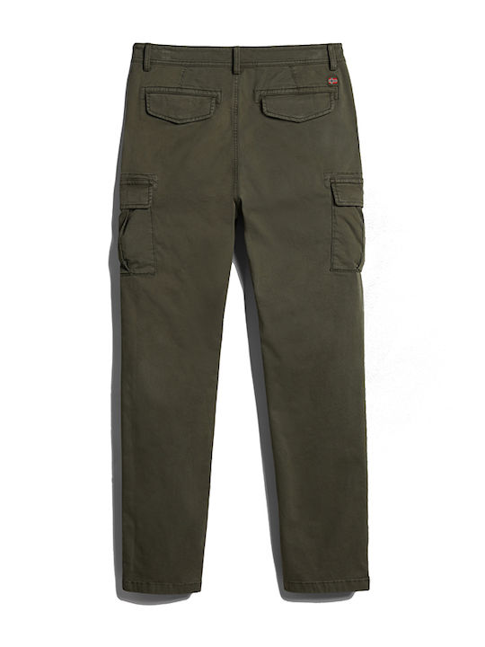Trousers Cargo Elastic Khaki
