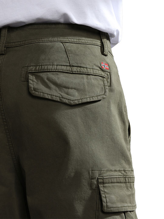 Trousers Cargo Elastic Khaki
