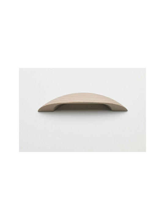 ACM Handle Furniture Flush Handle made of Wooden Abafo 110mm (Center Distance 64mm) 5336-064-AVA1 1pcs