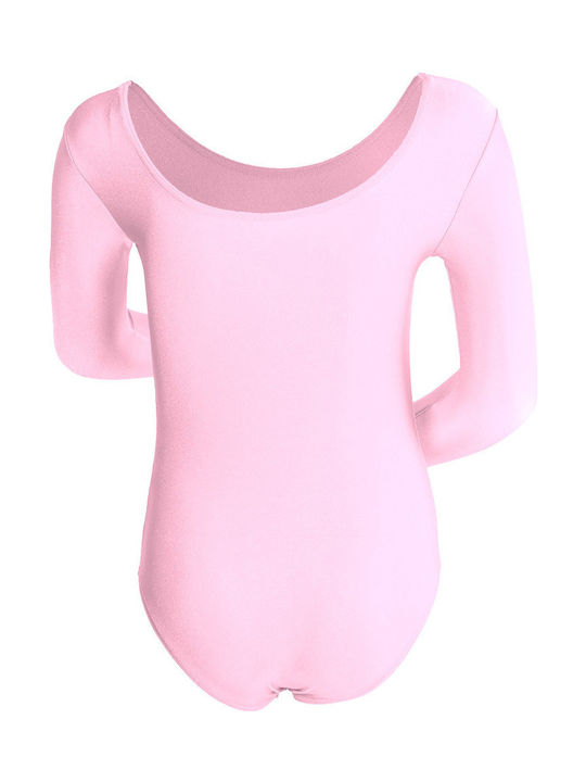 Dansport Kids Dance Bodysuit Pink