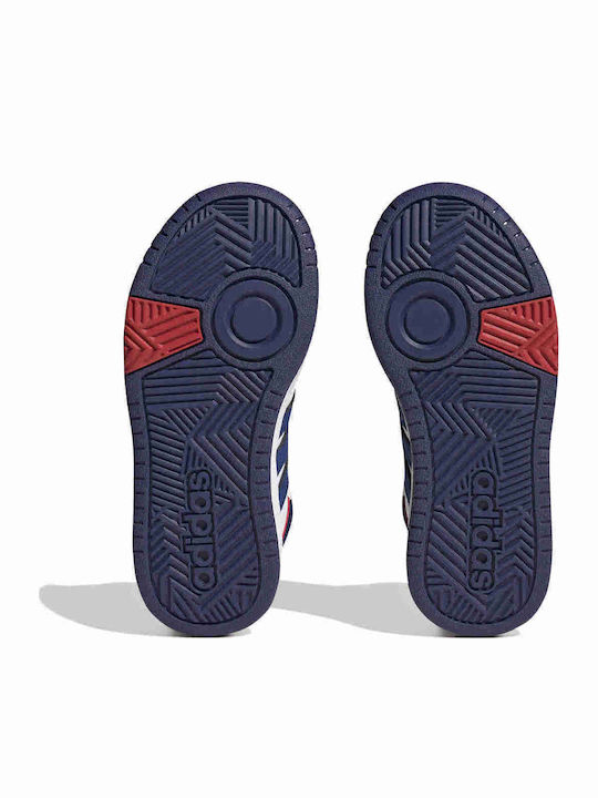 Hoops Mid Kinder Sneakers Hoch Weiß