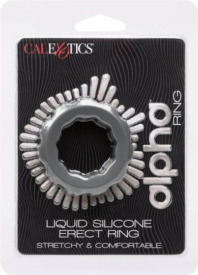 Calexotics Alpha Liquid Пръстен Петел Силикон Grey