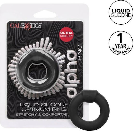 Calexotics Alpha Optimum Ring Black