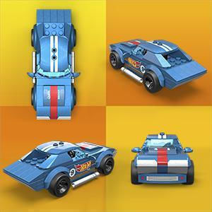 Mega Bloks Cuburi De Construit '64 Chevrolet Pentru 5+ Ani 88 Bucăți