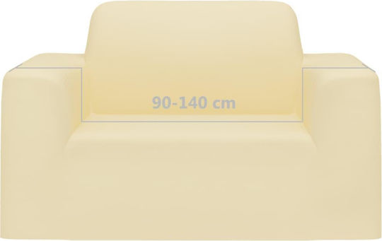 vidaXL Elastic Cover for Armchair Blue 1pcs 332944