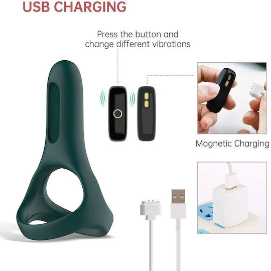 Magic Motion Rise Smart Wearable Cockring Green