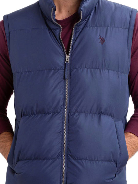 Assn Αμάνικο Μπουφάν Puffer Navy Μπλε