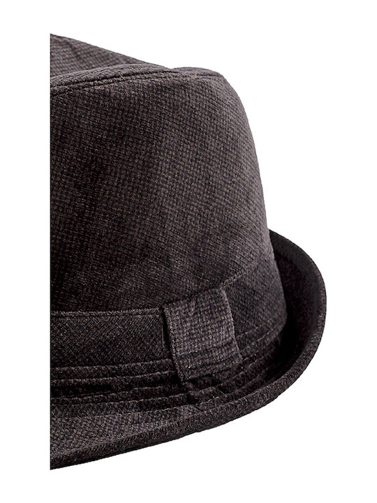 Straw Men's Fedora Brown