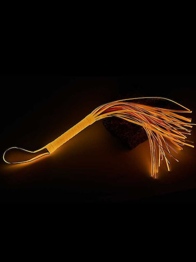 Dream Toys Radiant Glow In The Dark Flogger Μαστίγιο Orange