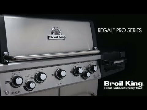 Broil King S590 Pro Gasgrill Rost 81cmx49cmcm mit 5 cm 16kW und Seitenbrenner Infrarot