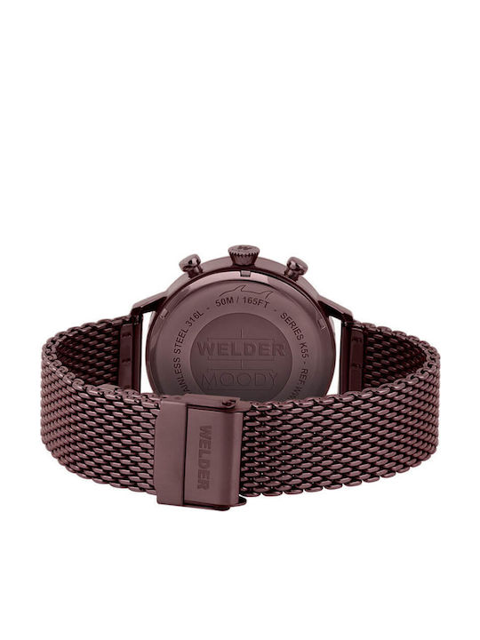 Welder Women's Watch 36mm Battery Brown